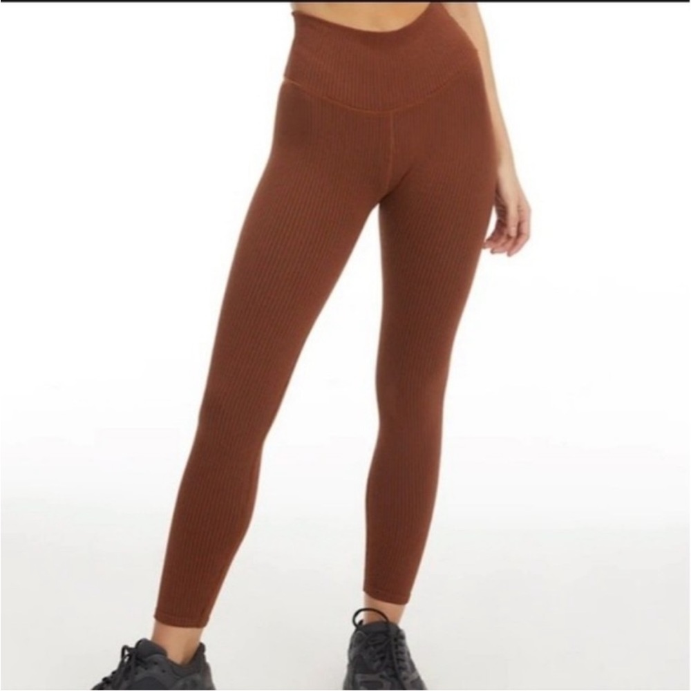 Good American core power seamless ribbed leggings